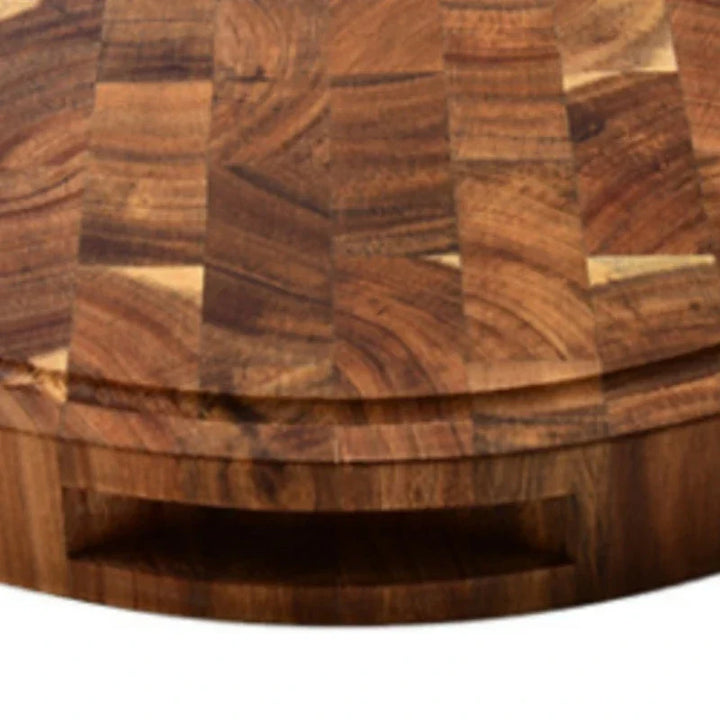 Stornfield | ButcherGrain | Thick round acacia butcher block