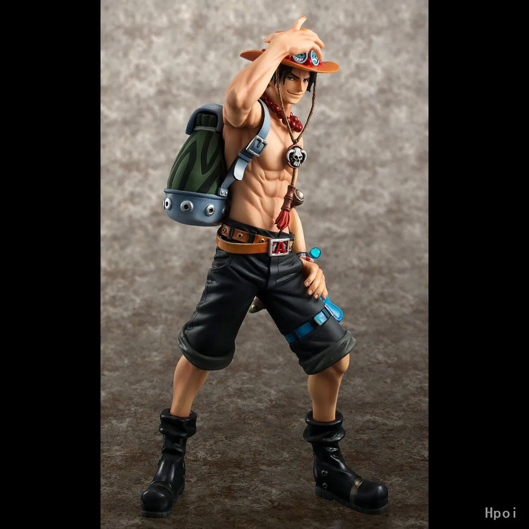 Stornfield | Figure One Piece DX10th Anniversary Fire Fist Escal D Ace Luffy Brother Toy Japan Anime Collection Figures PVC Model Toy
