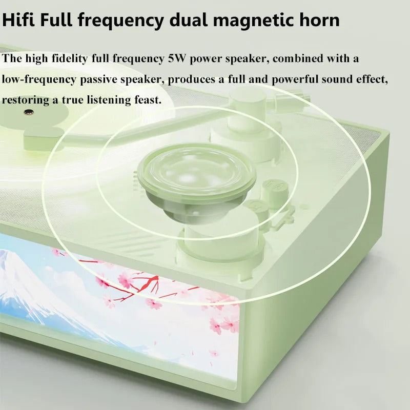 Vintage Design & LED Mood Lighting Wireless Aromatherapy Speaker | Stornfield