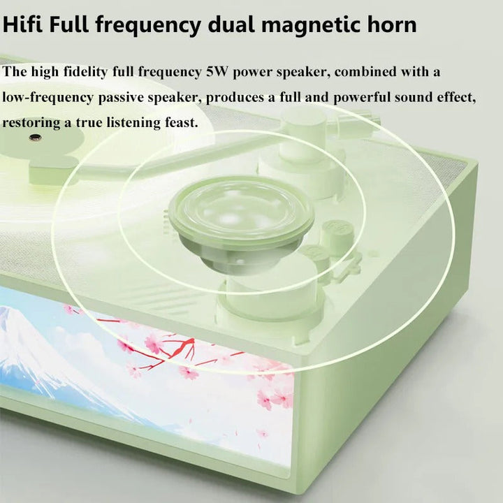 Vintage Design & LED Mood Lighting Wireless Aromatherapy Speaker | Stornfield