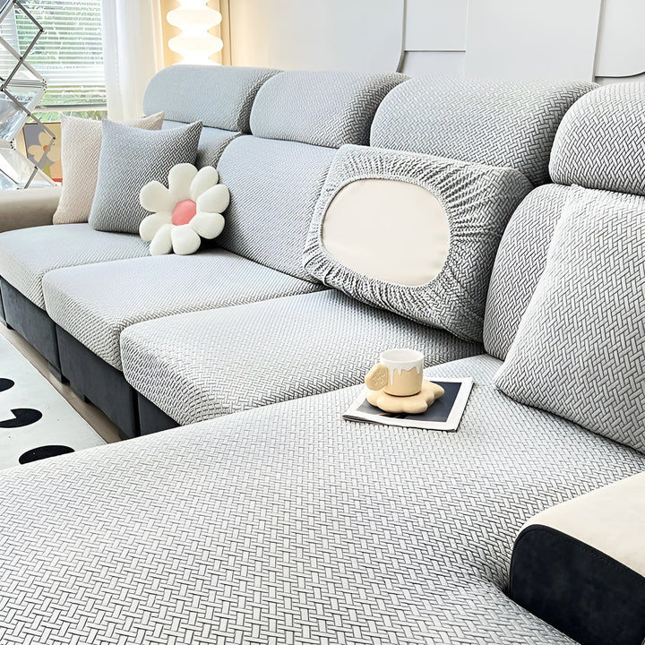 Elastic Sofa Cover – Water-Repellent and Tailored | Protective Cover Made from Stretch Fabric | Stornfield