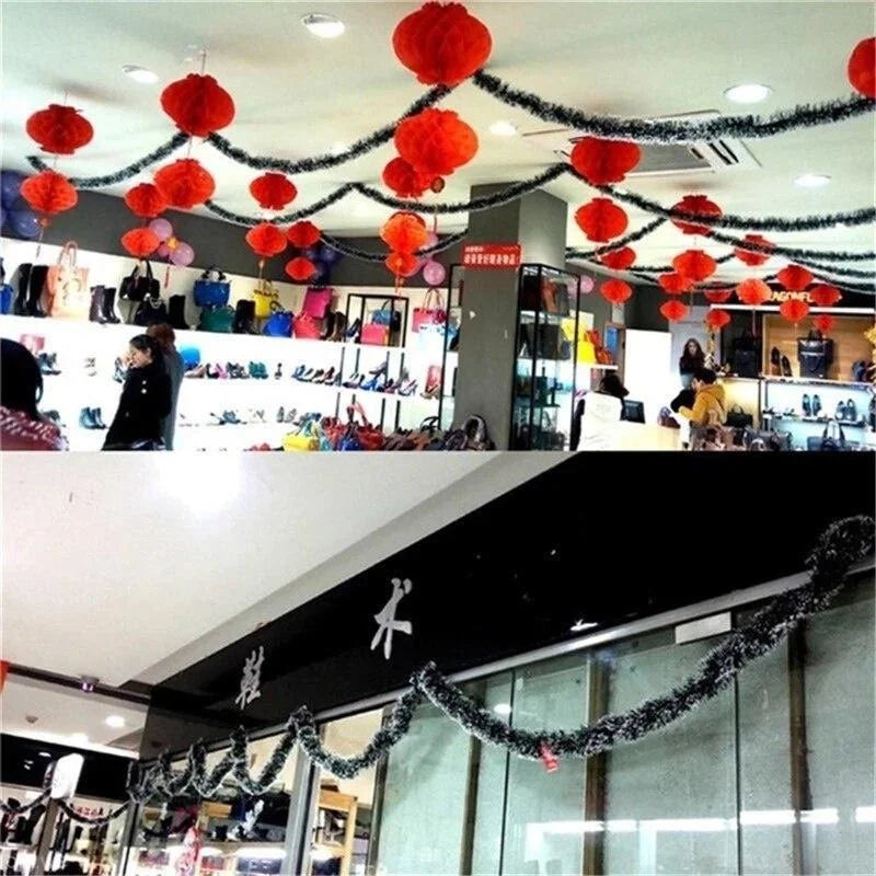 Christmas garland – Snow-flocked decor for indoor and outdoor decoration | Stornfield