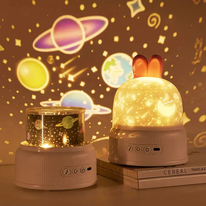 BunnyBeam Light - Casual Cute Bunny Projector Night Light for Kids | Stornfield