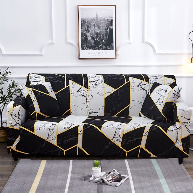 Modern Non-slip Colorful Elastic Sofa Cover | Stornfield