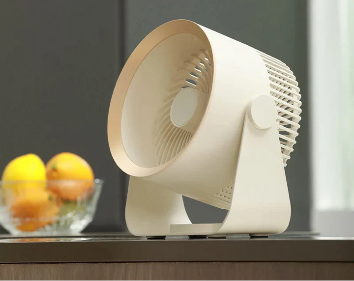 Luna Wall and Desk Fan – Wireless Whisper-Quiet USB-C Fan with 3 Speeds | Stornfield