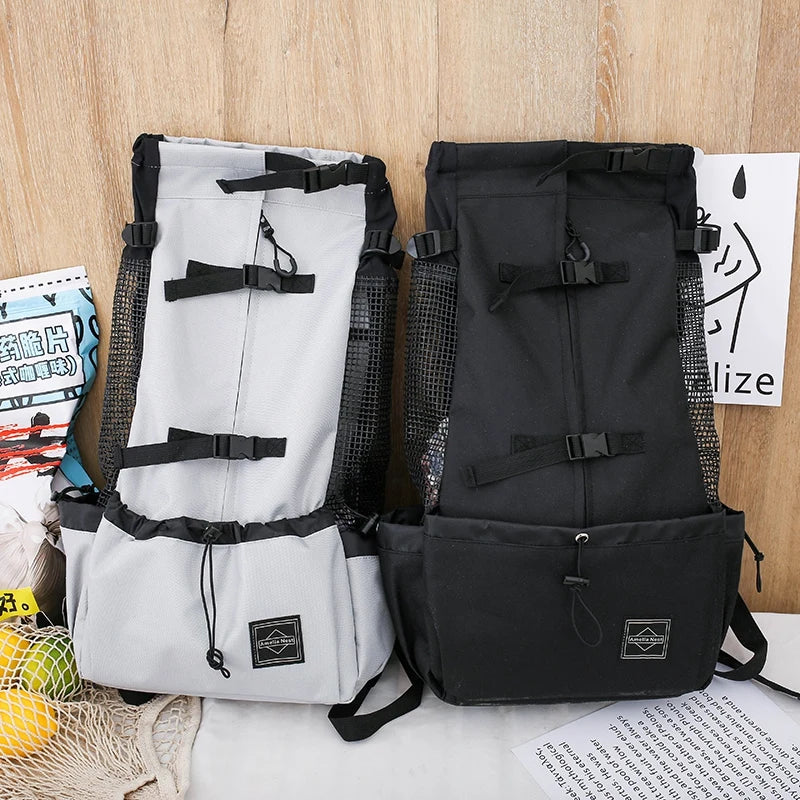 Dog backpack for outdoor & travel breathable Stornfield