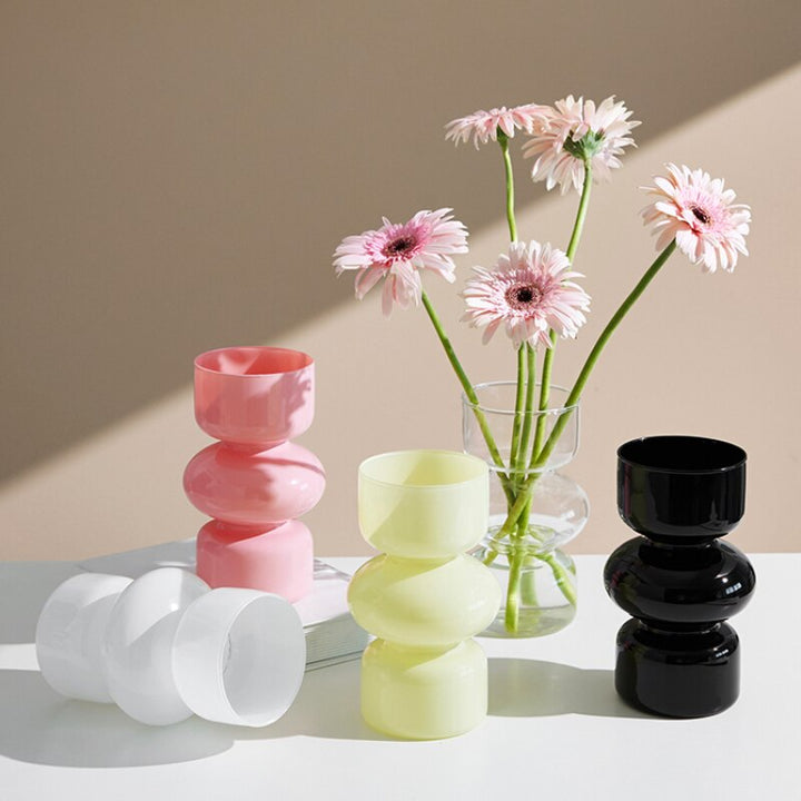 Stornfield | Animal Glass Vase - Multicoloured
