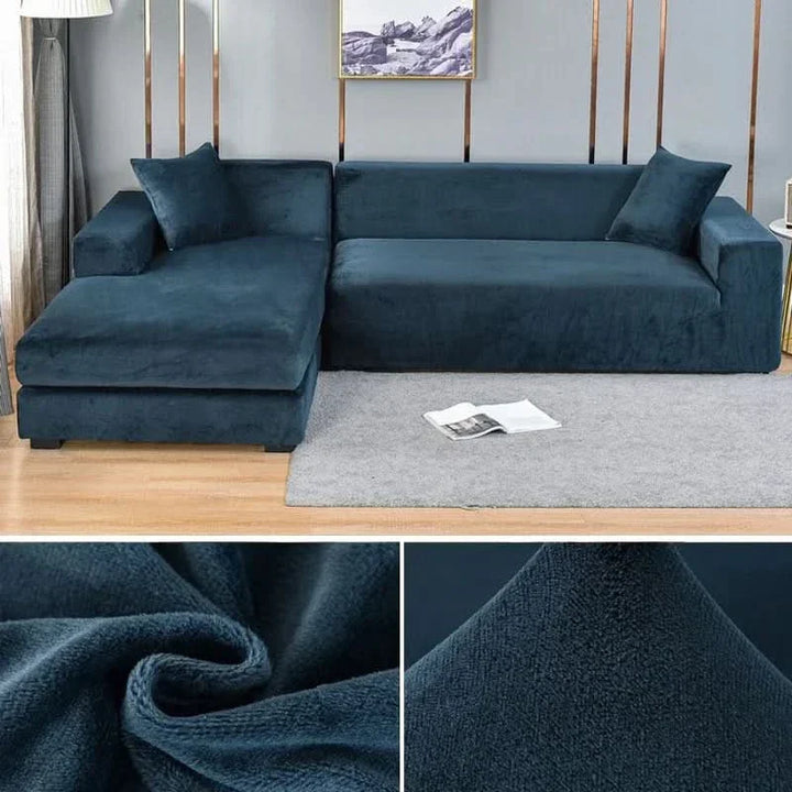 Stornfield | PlushFit - High-Quality Sofa Covers Made of Stretch Velvet