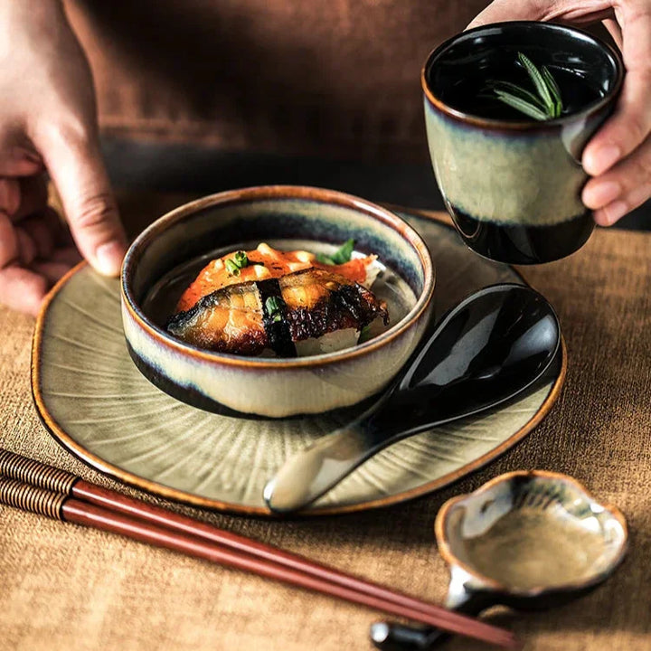 Ikari 5-Piece Dinnerware Set Stornfield