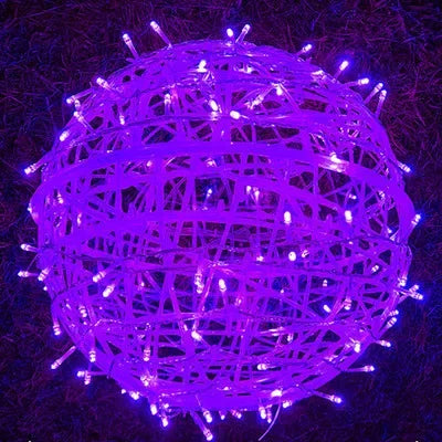 LED Rattan Ball String Lights – Decorative Outdoor Lighting for Gardens and Parties | Stornfield