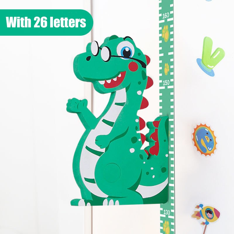 3d Cartoon Kids Height Sticker | Stornfield