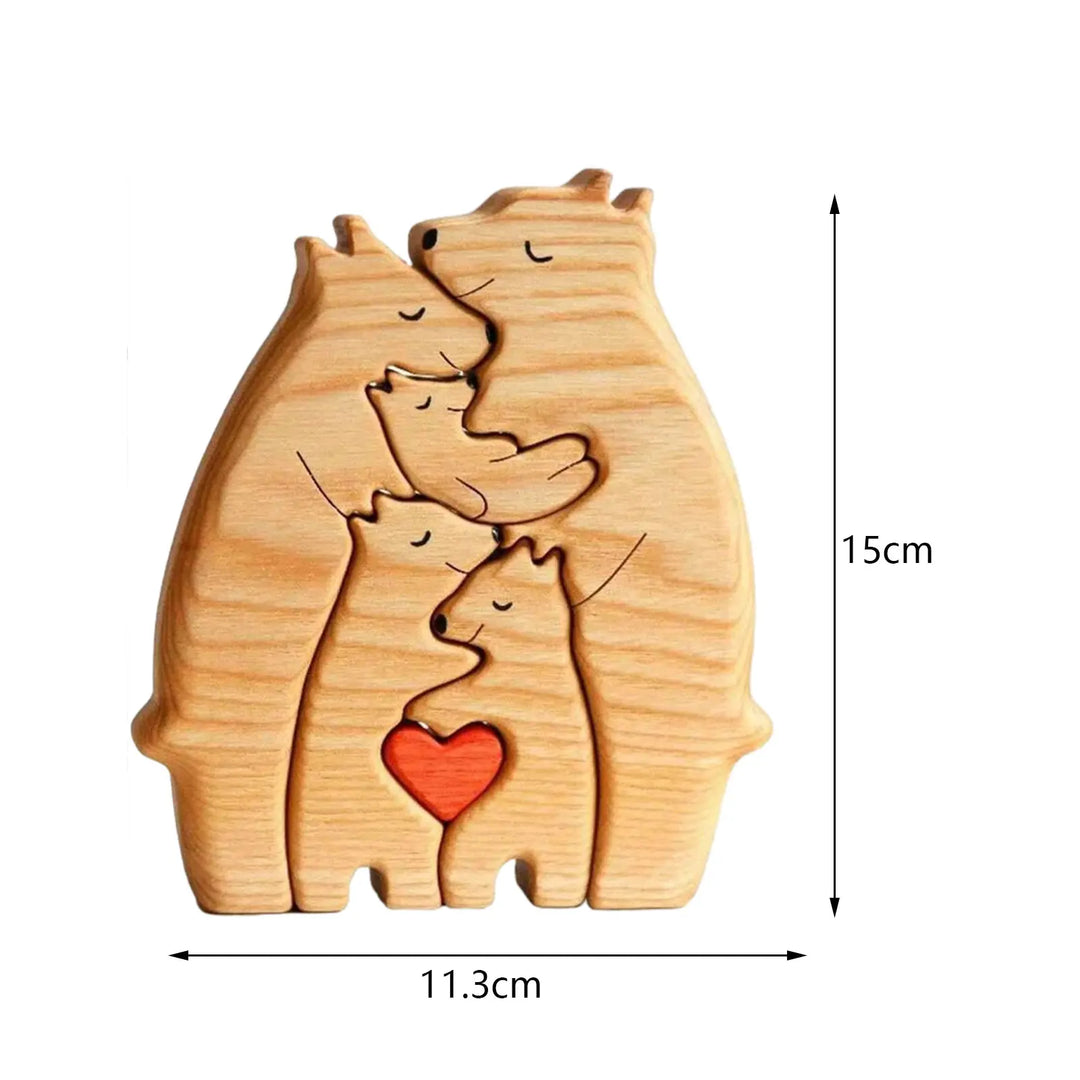 Loving Bears Interlocking Puzzle Decor | Stornfield