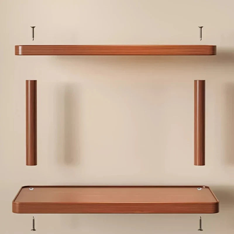 BambuCasa 2-tier wooden shelf Stornfield