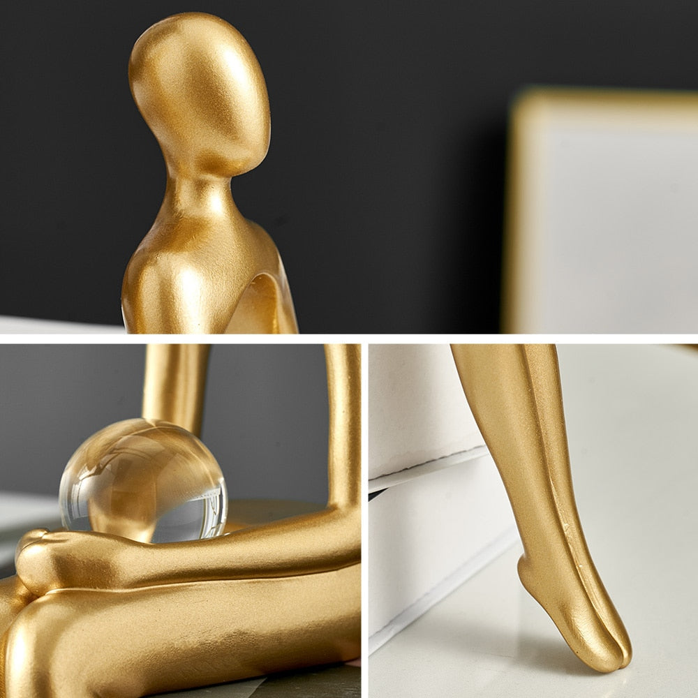 Stornfield | Modern Abstract Figurines Home Decor Sculpture
