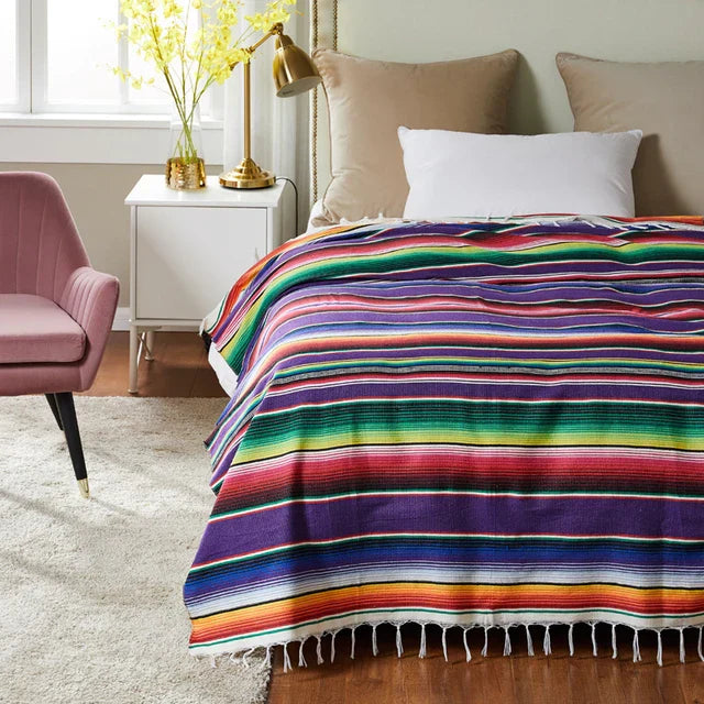 Stornfield | Colorful Serape Mexican Blanket