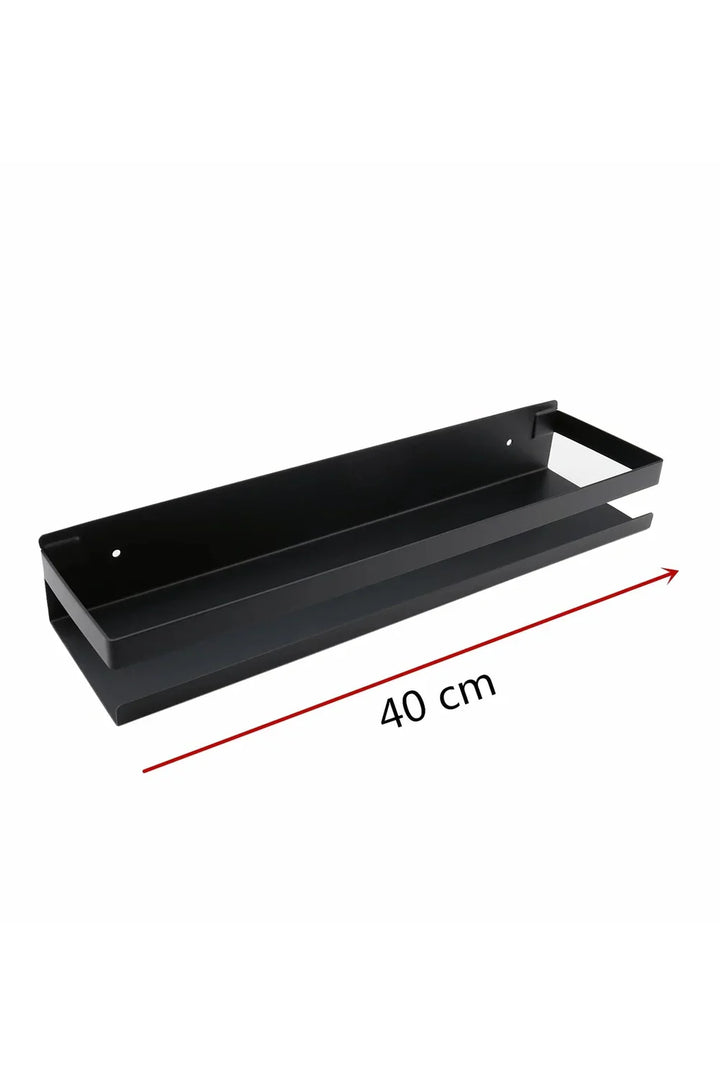Stornfield | Modern Black Floating Shelves