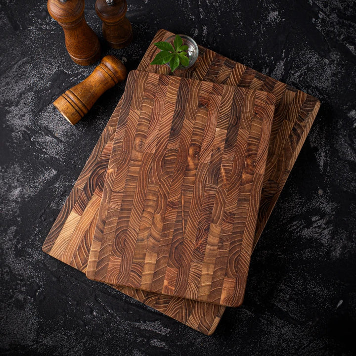 Stornfield | Cutting board made of wood – High-quality cutting board made of end grain wood for professional and amateur cooks