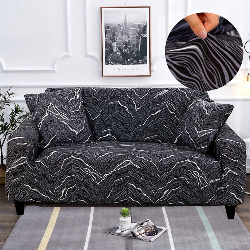 Modern Non-slip Colorful Elastic Sofa Cover | Stornfield