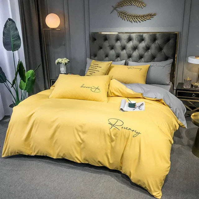 Luxury Duvet Cover with Elegant Embroidery – Soft, Breathable and High Quality | Stornfield