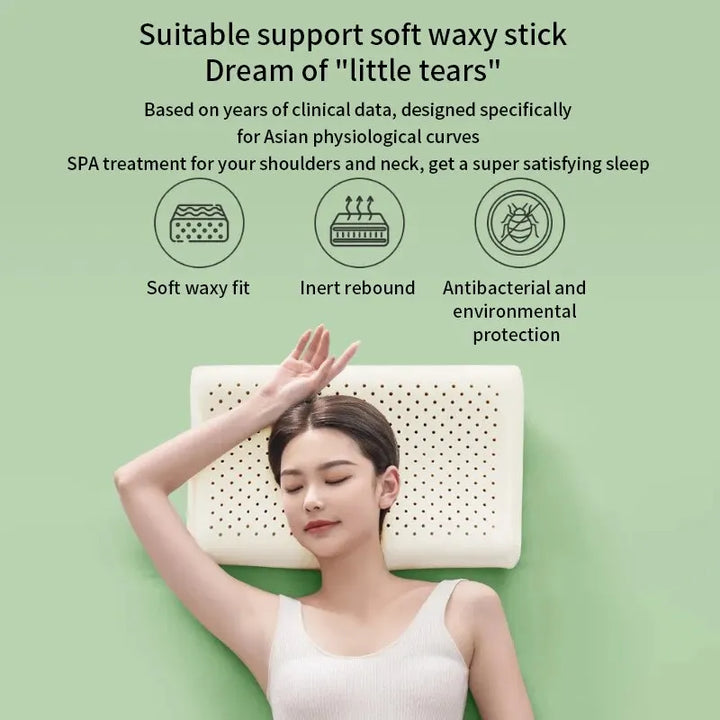 Stornfield | Hypoallergenic Breathable Natural Latex Ergonomic Pillow
