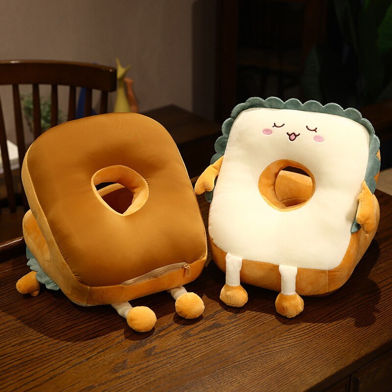 Funny Toast Nap Pillow | Stornfield