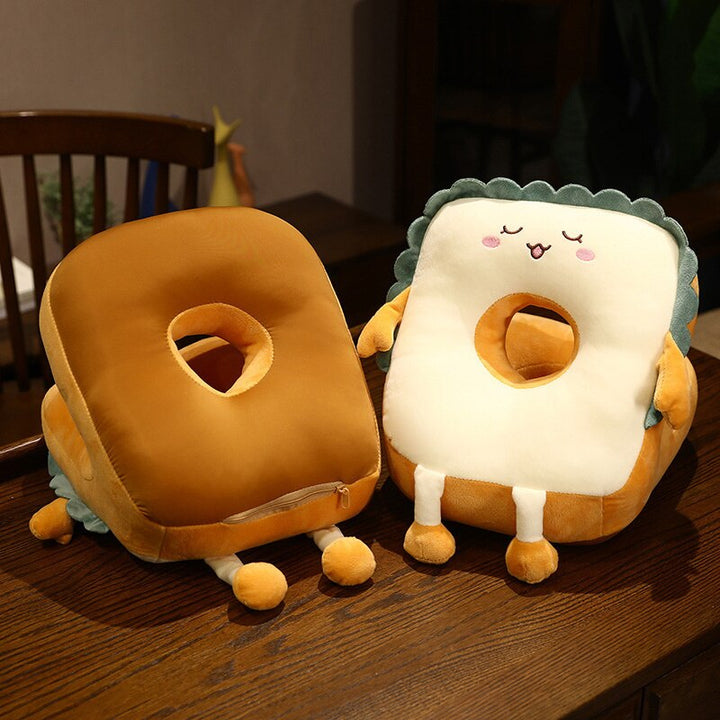 Funny Toast Nap Pillow | Stornfield