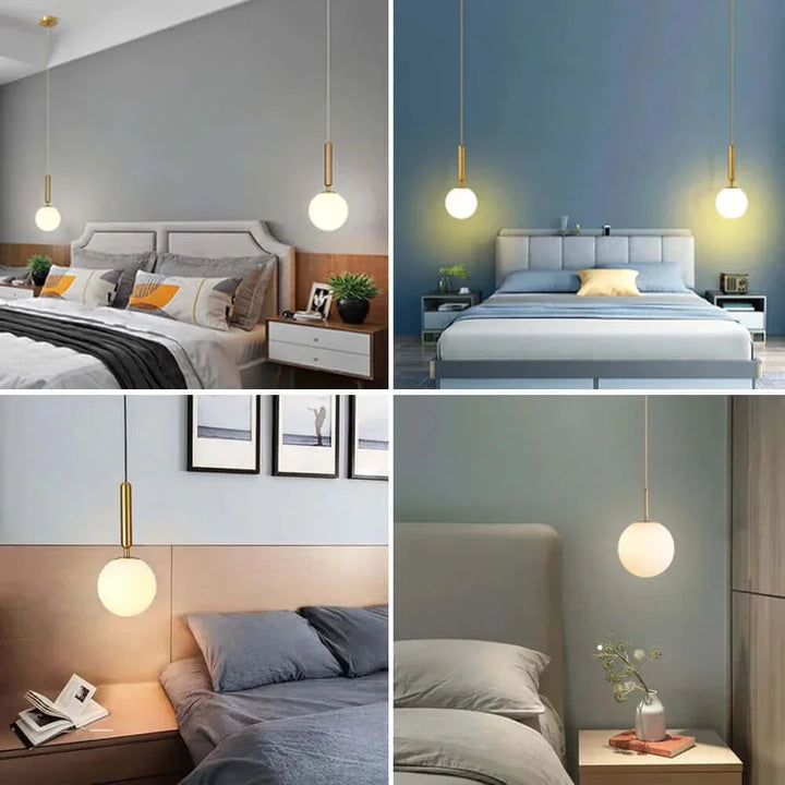 Stornfield | Mid-Century Modern Glass Globe Pendant