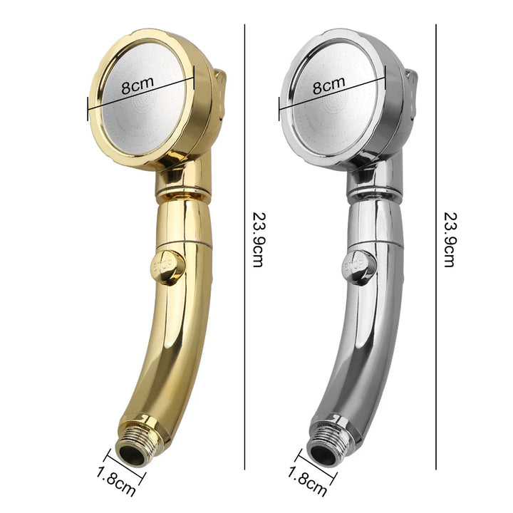 Rotatable handheld showerhead with 3 spray types Stornfield