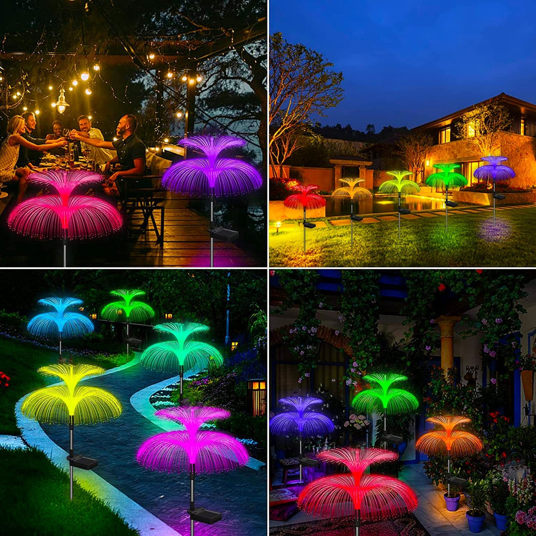 Solar-Powered Floating Jellyfish Garden Lights | Stornfield