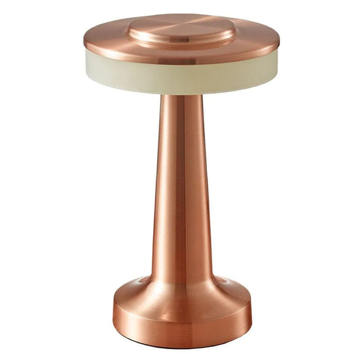 Stornfield | USB Rechargeable Retro LED Table Lamp, Infinitely Dimmable Brightness, Night Light, Camping Lamp, Suitable for Bar Lamp, Bedroom Ambient Light