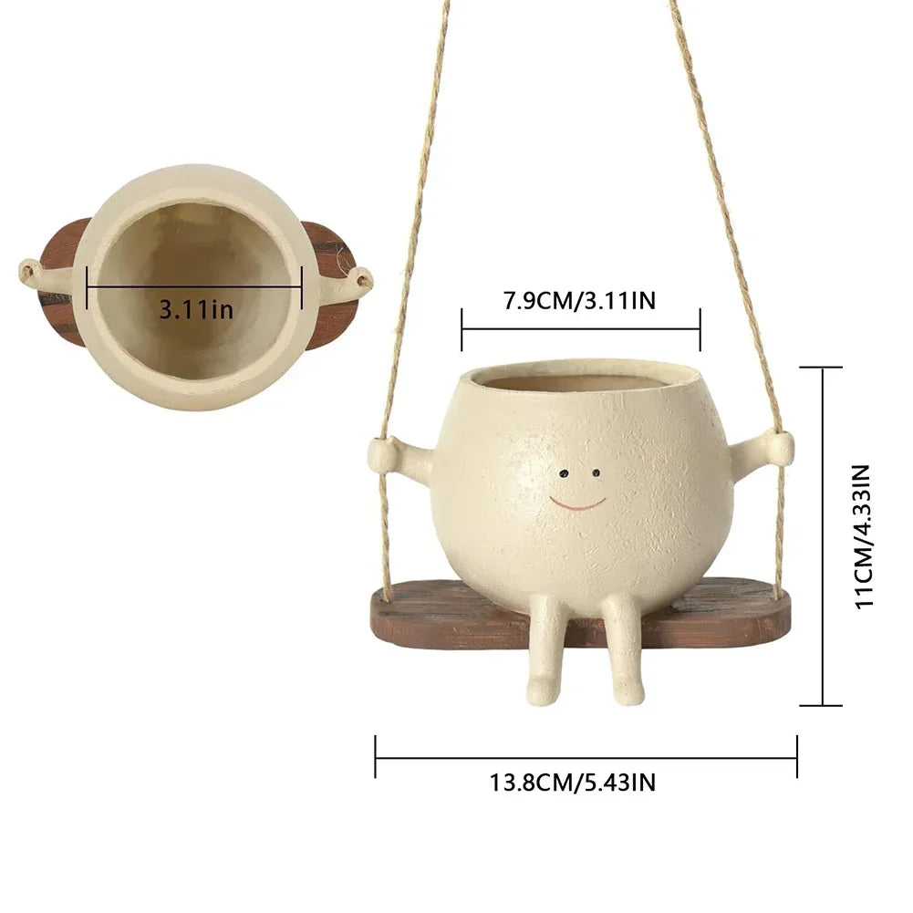 Happy Buddy Hanging Plant Pot | Stornfield