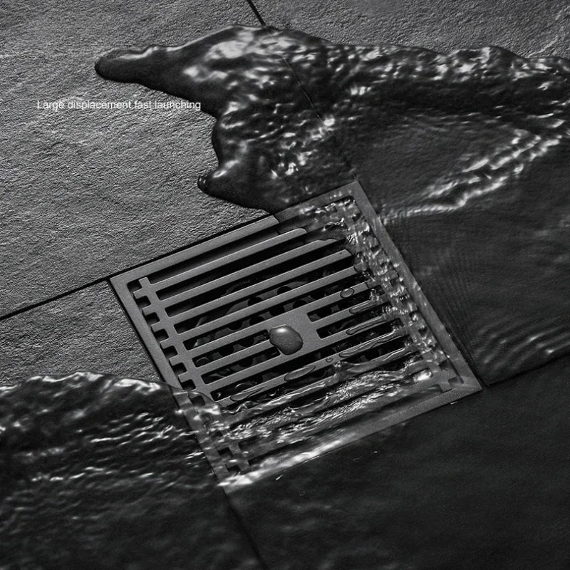 AquaShield Square Stainless Steel Floor Drain Stornfield