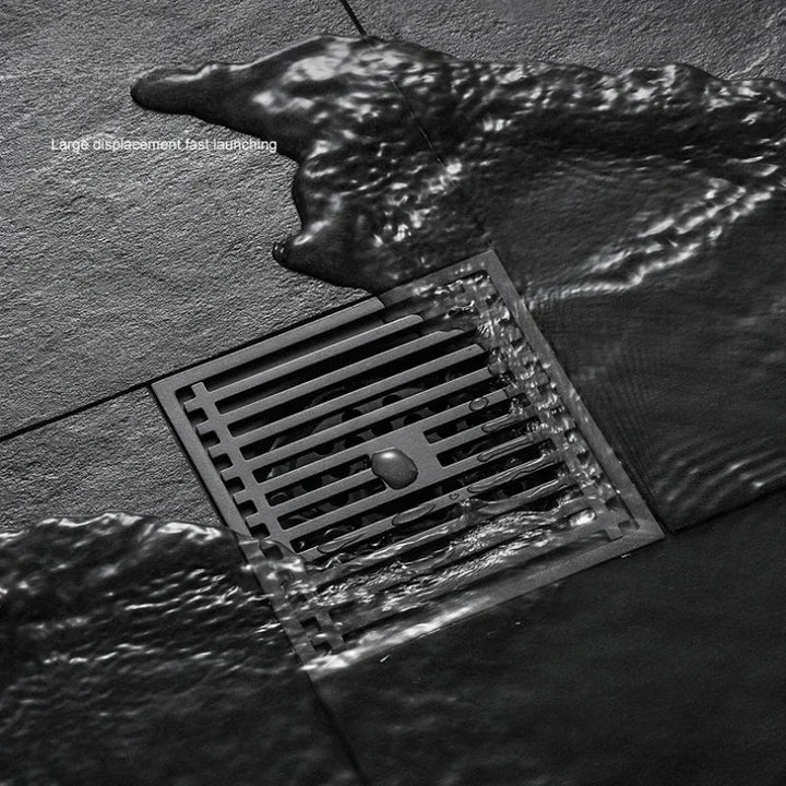 AquaShield Square Stainless Steel Floor Drain Stornfield