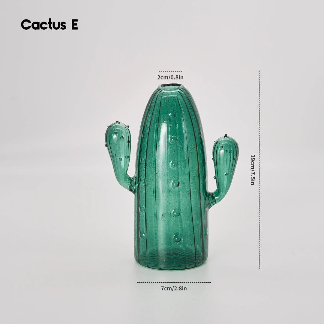 Cactus Glass Vase | Stornfield