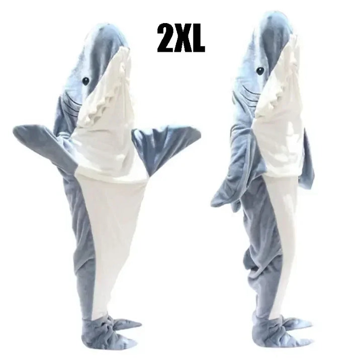 Snuggly Shark Cozy Hooded Onesie Stonrfieldanket | Stonrfield