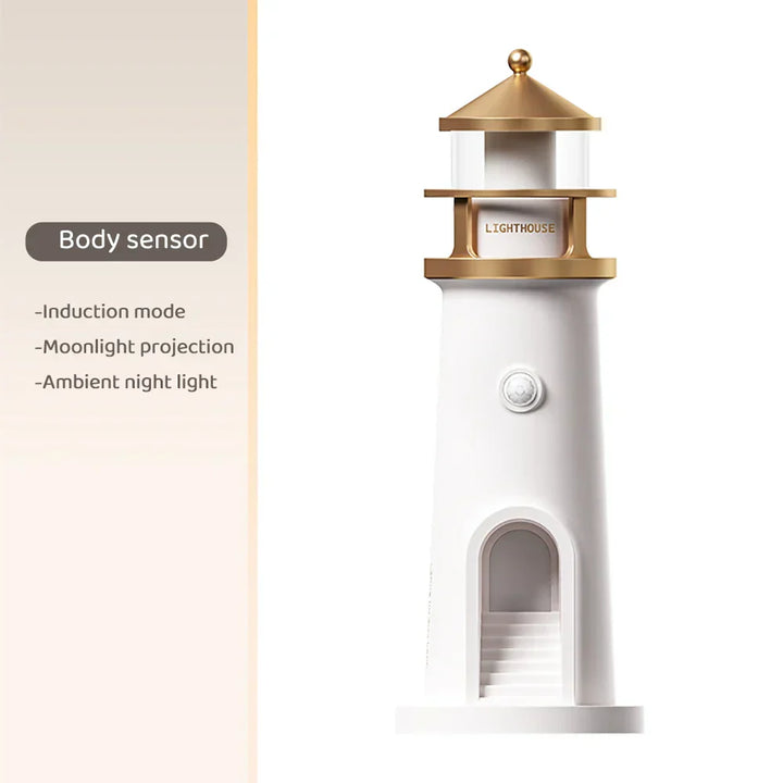 Stornfield | Bluetooth Lighthouse Mood Lamps Music Dimmer Projection