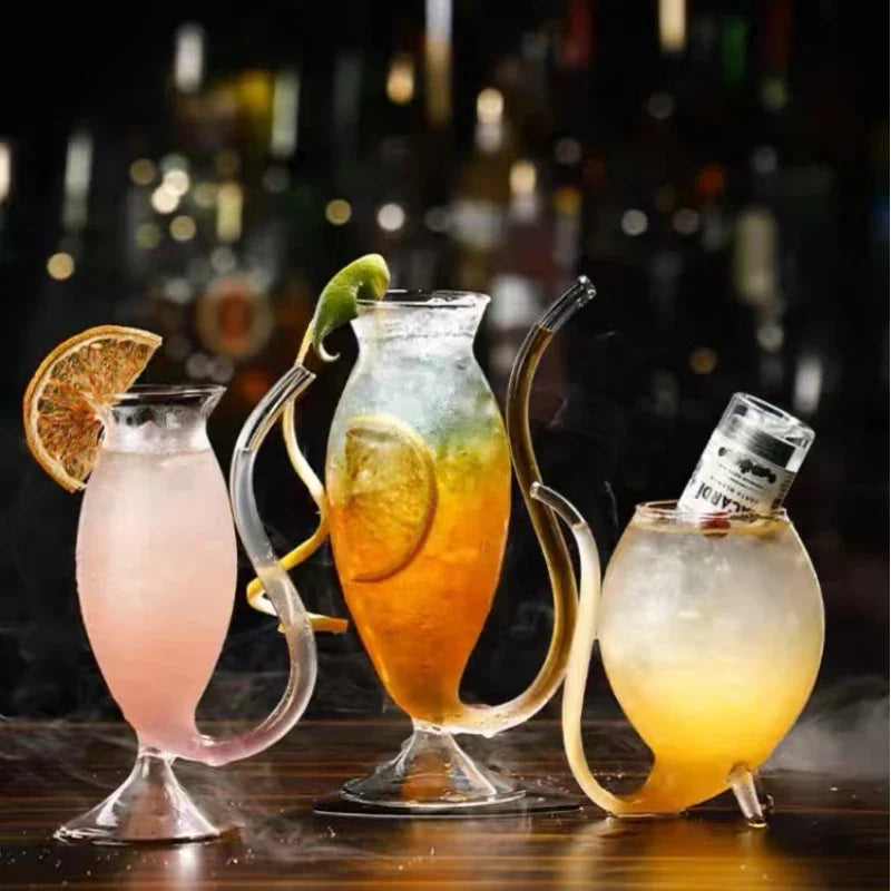 Creative Geometric Wine & Cocktail Glasses | Stonrfield