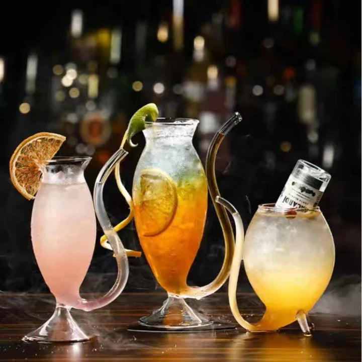 Creative Geometric Wine & Cocktail Glasses | Stonrfield