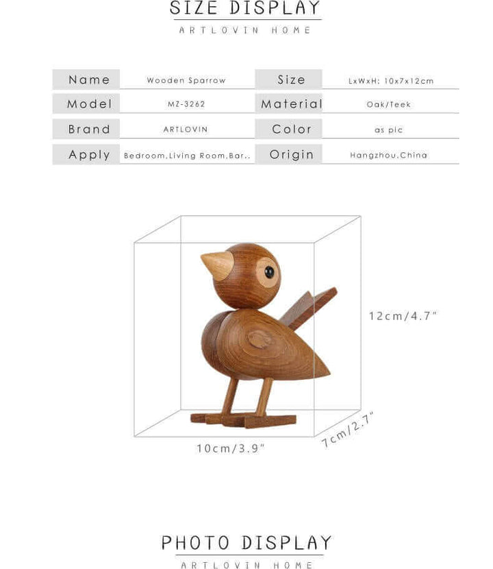 Stornfield | A little bird told me, Nordic wood ornaments
