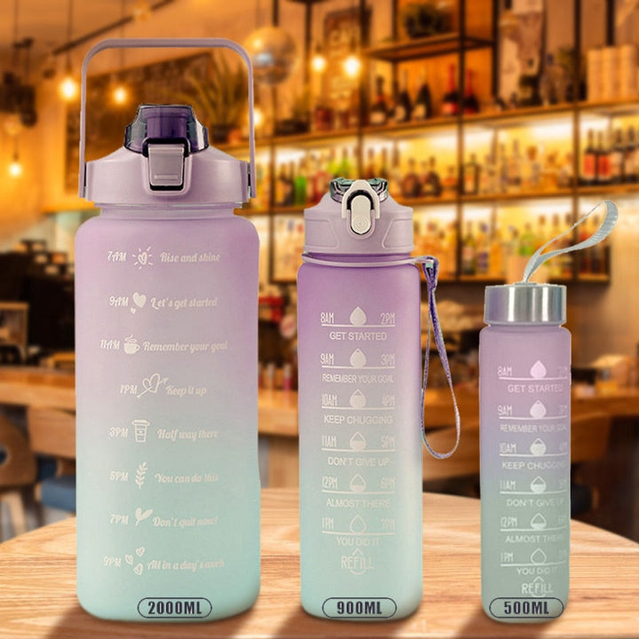 All Day Hydrate Time Marker Water Bottle | Stornfield