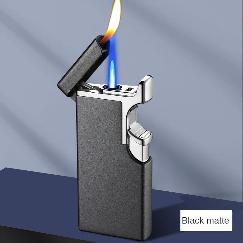 Metal Double Fire Jet Butane Lighter | Stornfield
