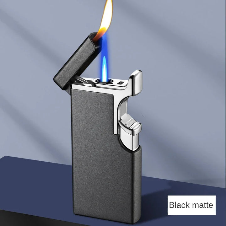 Metal Double Fire Jet Butane Lighter | Stornfield