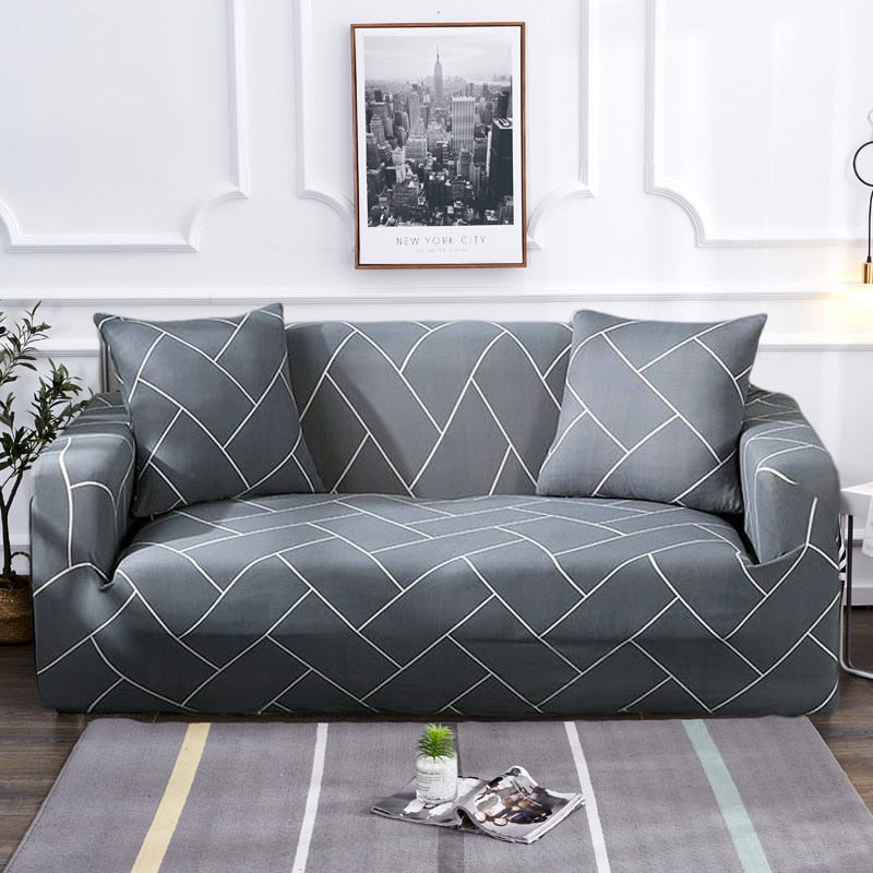 Modern Non-slip Colorful Elastic Sofa Cover | Stornfield