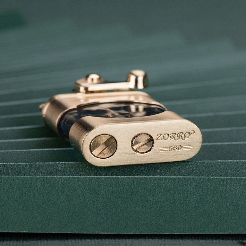 Elegant Retro Slim Metal Lighter | Stornfield