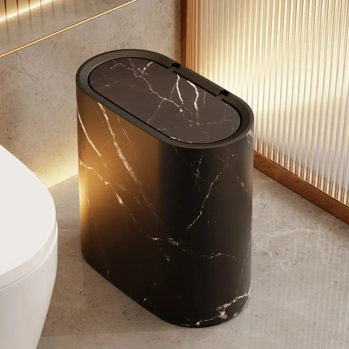 Nordic Marble Design Trash Can Stornfield