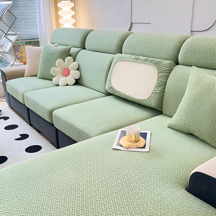 Elastic Sofa Cover – Water-Repellent and Tailored | Protective Cover Made from Stretch Fabric | Stornfield