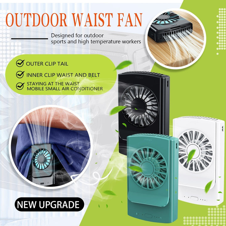 Cool Summer Bladeless Waist Fan | Stornfield
