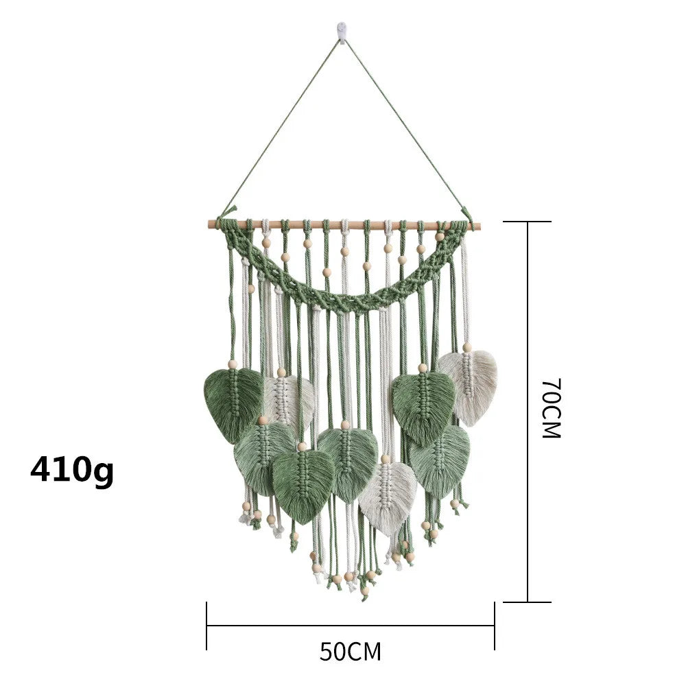 Blatt Macrame Wall Hanging