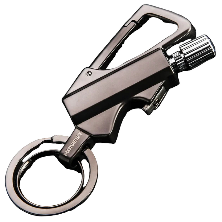Stornfield | FlareKey – Multifunction Keychain Lighter | Windproof Kerosene Lighter for Outdoor & Everyday Use