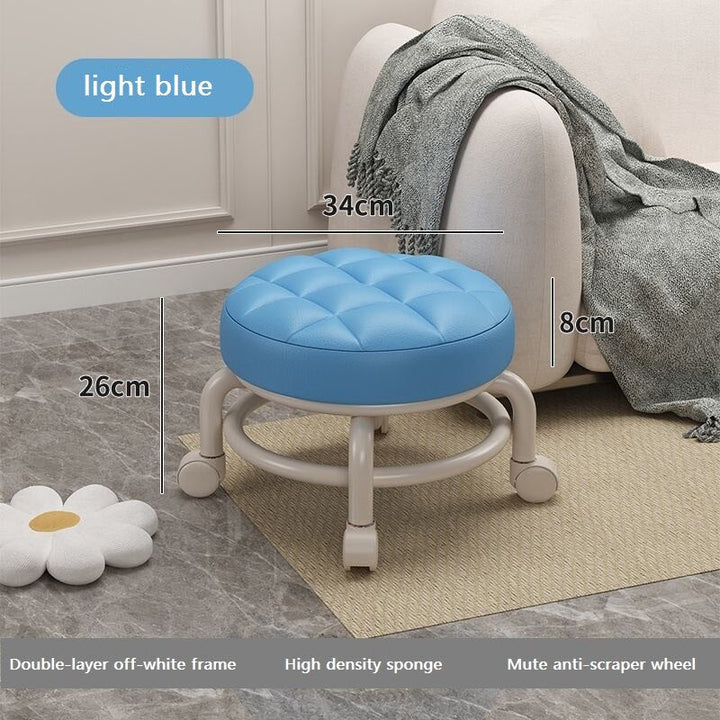RollEase Mini Rolling Elegant Low Stool | Stornfield